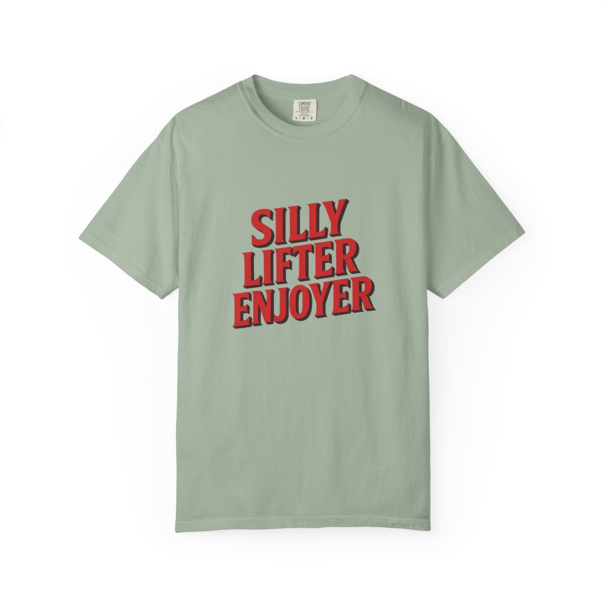 Silly Lifter Enjoyer Sam Sulek Men's T-Shirt - alternate angle 2, merchandise