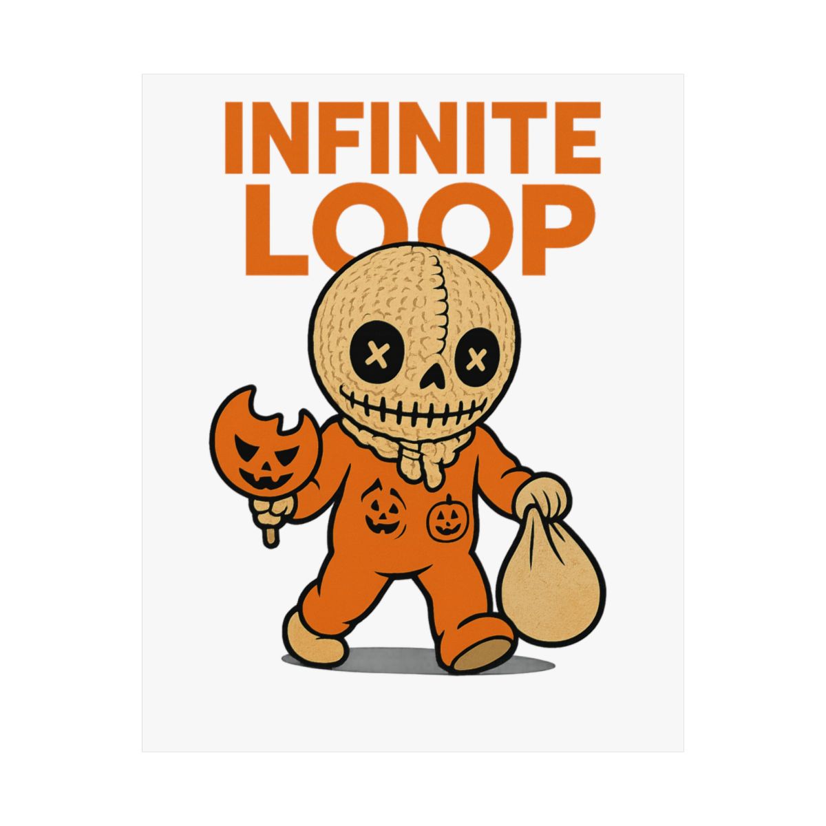 Recursive Posters Infinite Loop Poster | Modern Wall Art Print