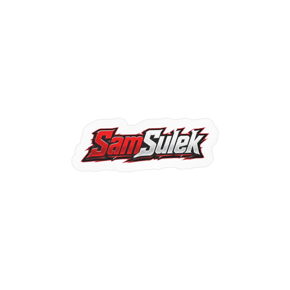 Sam Sulek Epic Intro Sticker | Bold Gym Hype Vinyl Decal