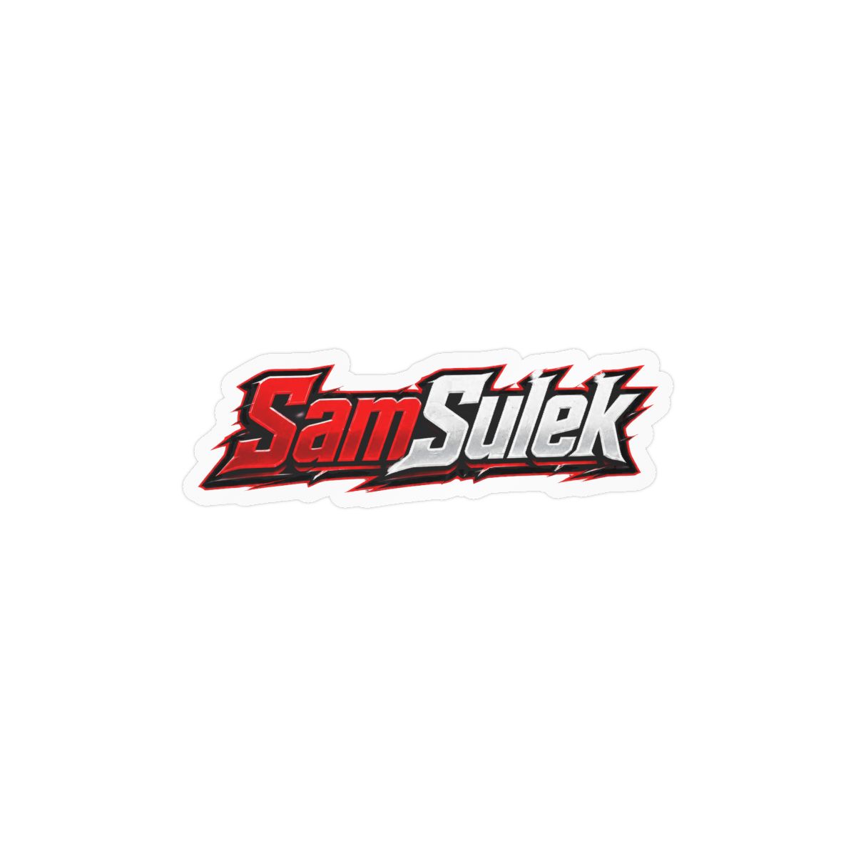 Sam Sulek Epic Intro Sticker | Bold Gym Hype Vinyl Decal — official Sam Sulek Stickers