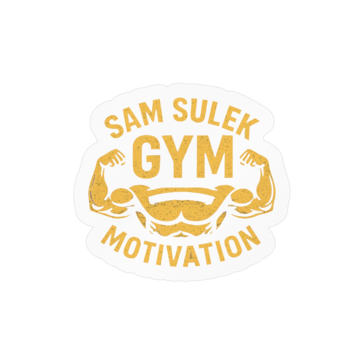 Sam Sulek Gym Motivation Sticker | Bold Vinyl Decal