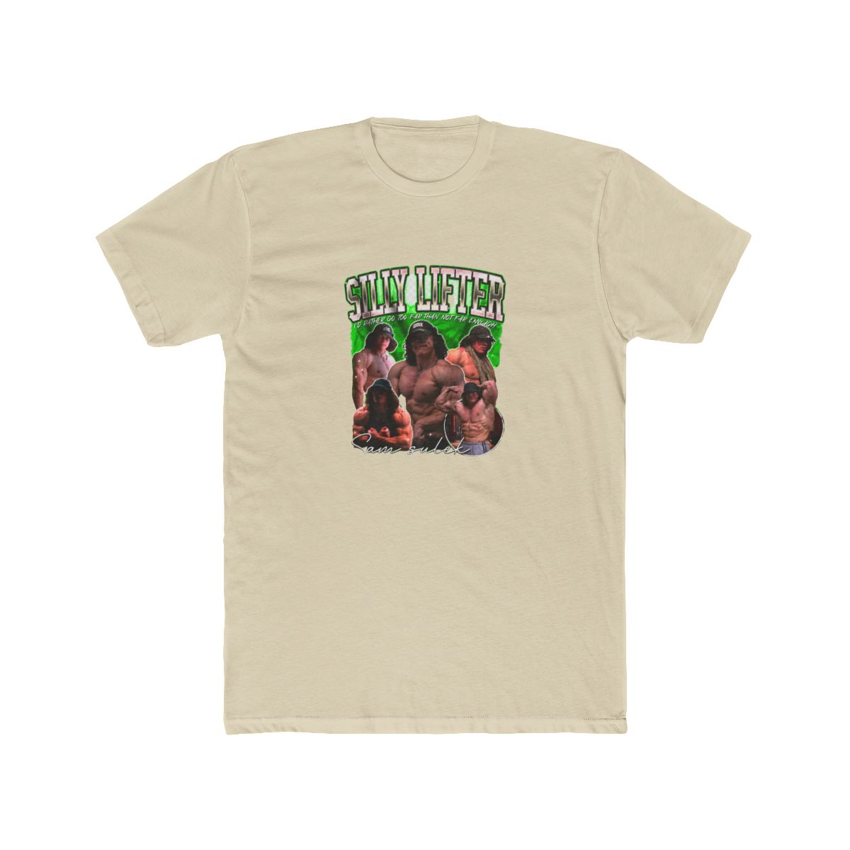 Sam Sulek "SILLY LIFTER" Unisex Tee - alternate angle 4, merchandise
