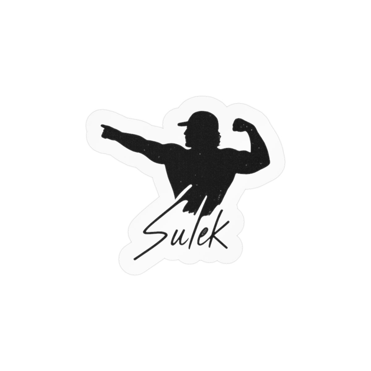 Sam Sulek Gym Legend Sticker | Bold Fitness Decal - Official Stickers merchandise