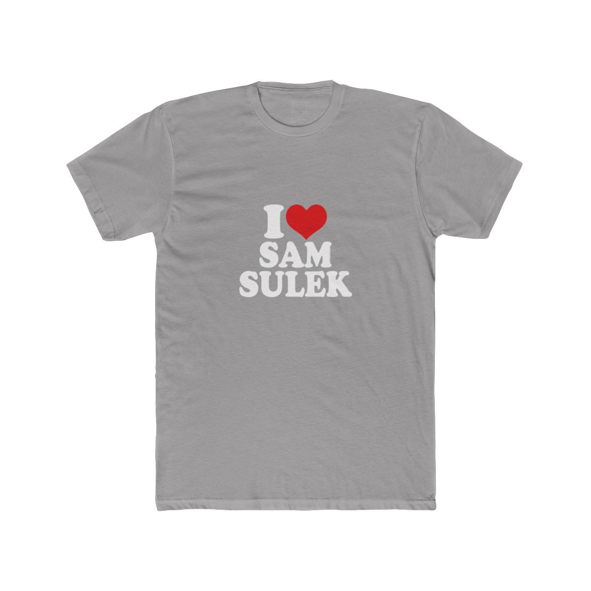 I Love My Sam Sulek I Heart Sam Sulek T Shirt Back Print - Thegiftio UK