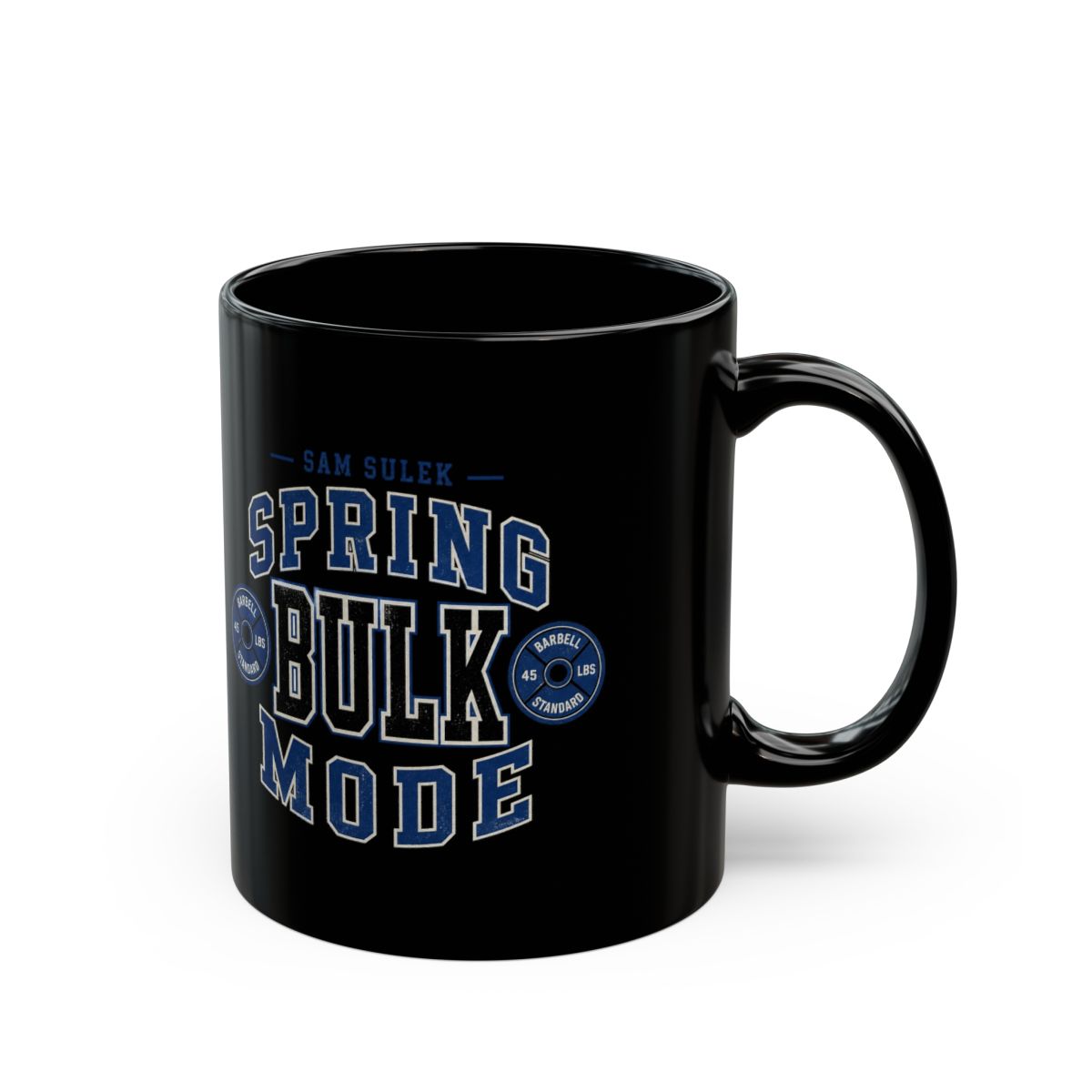 Sam Sulek "Spring Bulk Mode" Black Mug